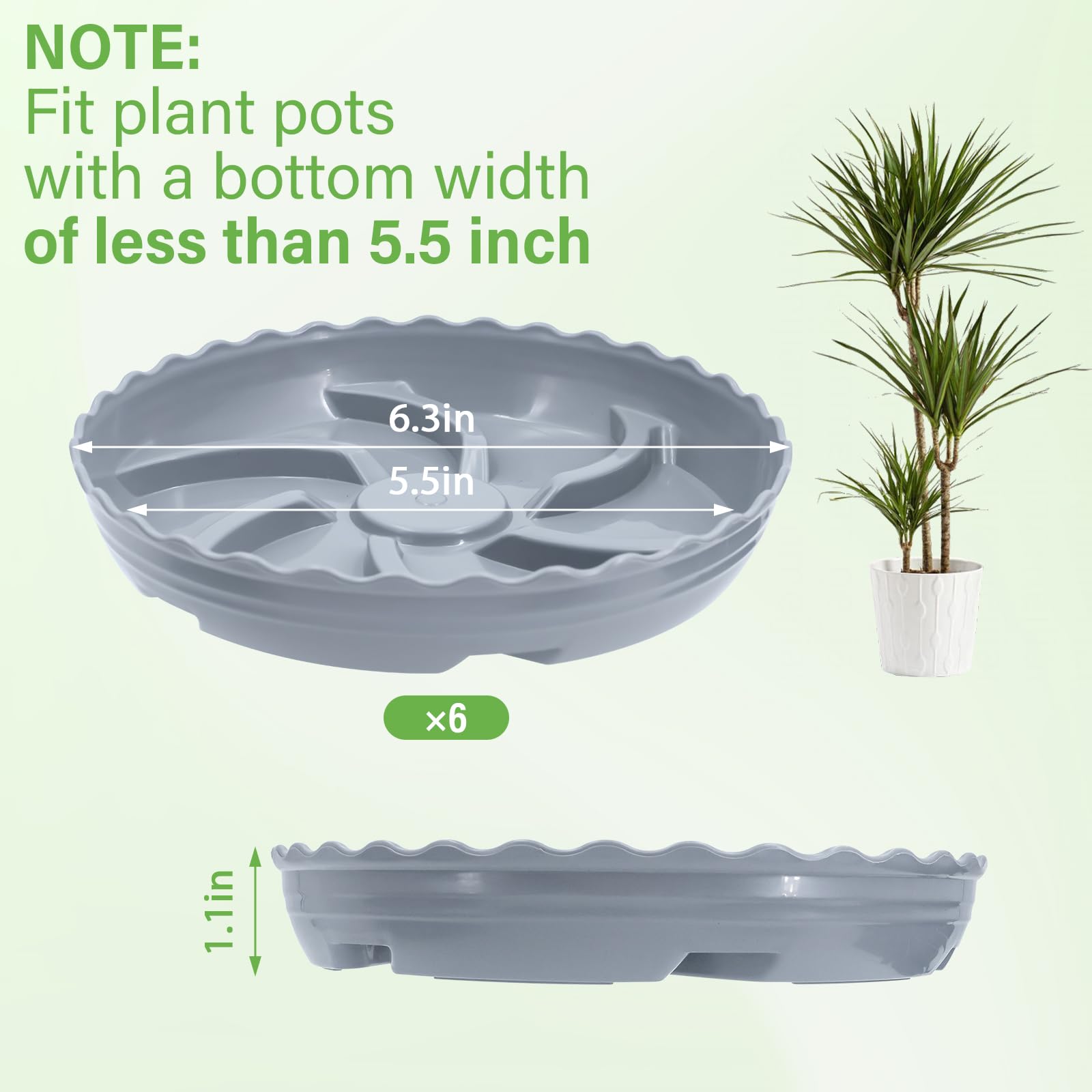 ittyfei raised ridge design enhances drainage and airflow around plants