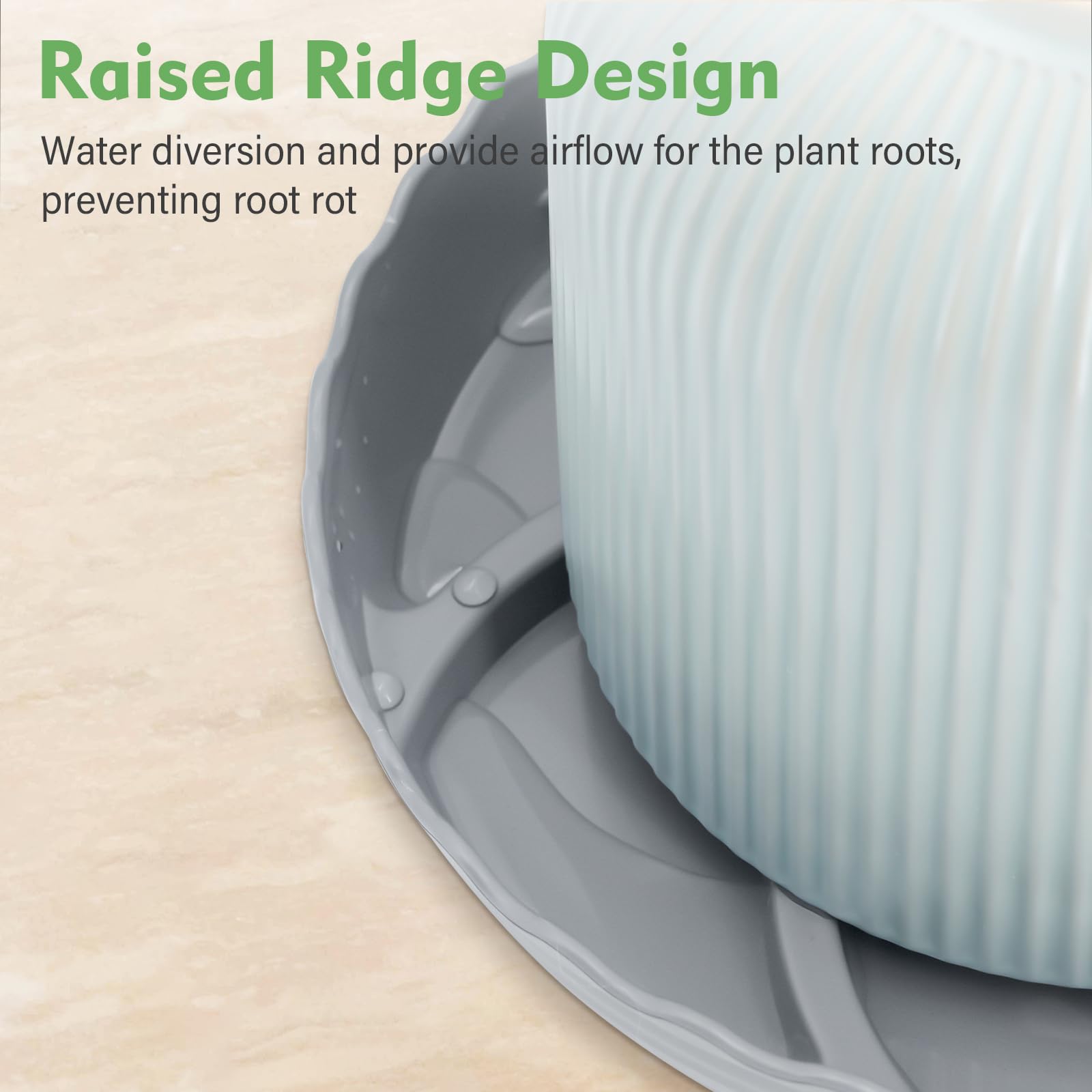 ittyfei thick durable PP material resists cracking and fading