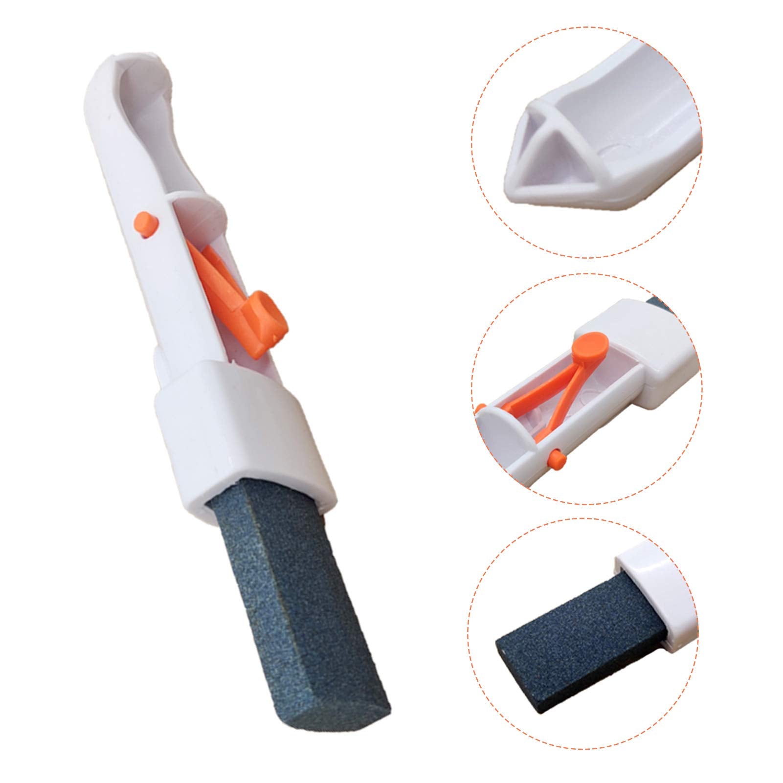 IUYYPU clip-on handle attached to pole enables reach cleaning.