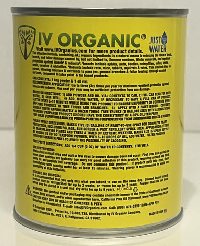 Color options available for IV Organic Plant Guard: white, brown, green, grey and greige.