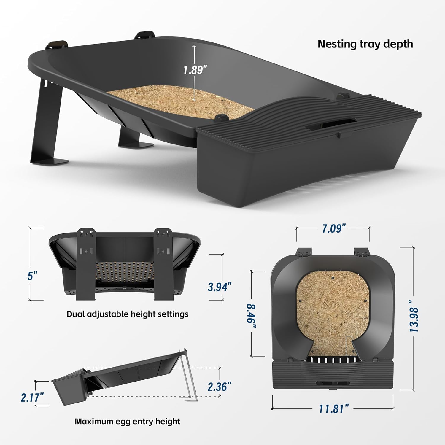 IVAHOU Adjustable slope height for different breeds
