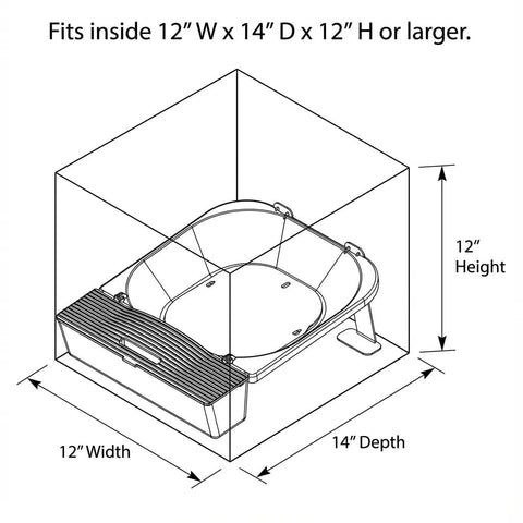 IVAHOU Egg entrance 5-5 cm accommodates various sizes