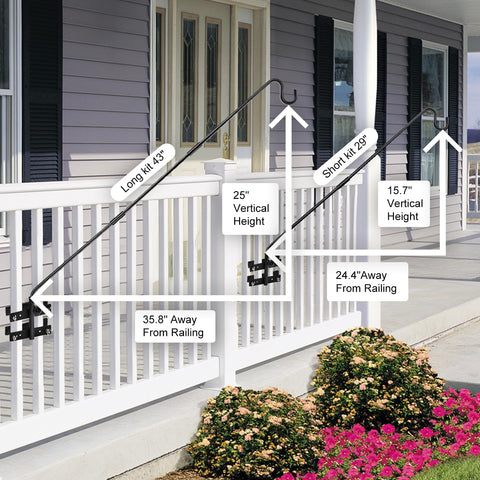 IVOODi multi-use deck hook featuring adjustable height for precise placement.