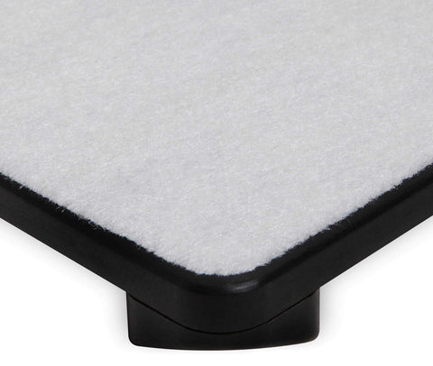 Iwan Simonis X-1 static and capillary action lifts chalk from cloth without spreading it.