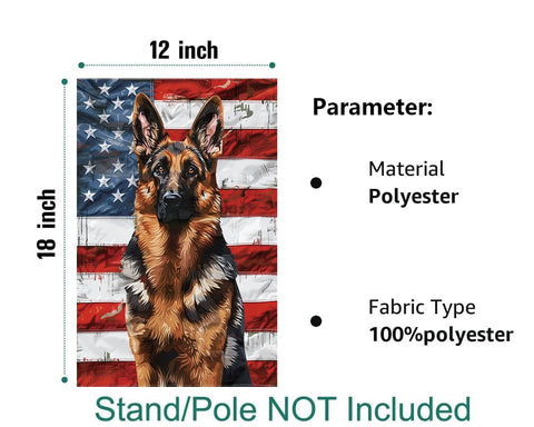 iWeeta garden flag for porch or yard, ideal dog lover gift.