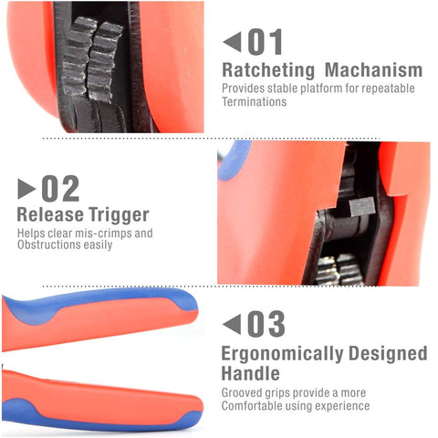 IWISS iCrimp wire shear cutter delivering clean, precise cuts.