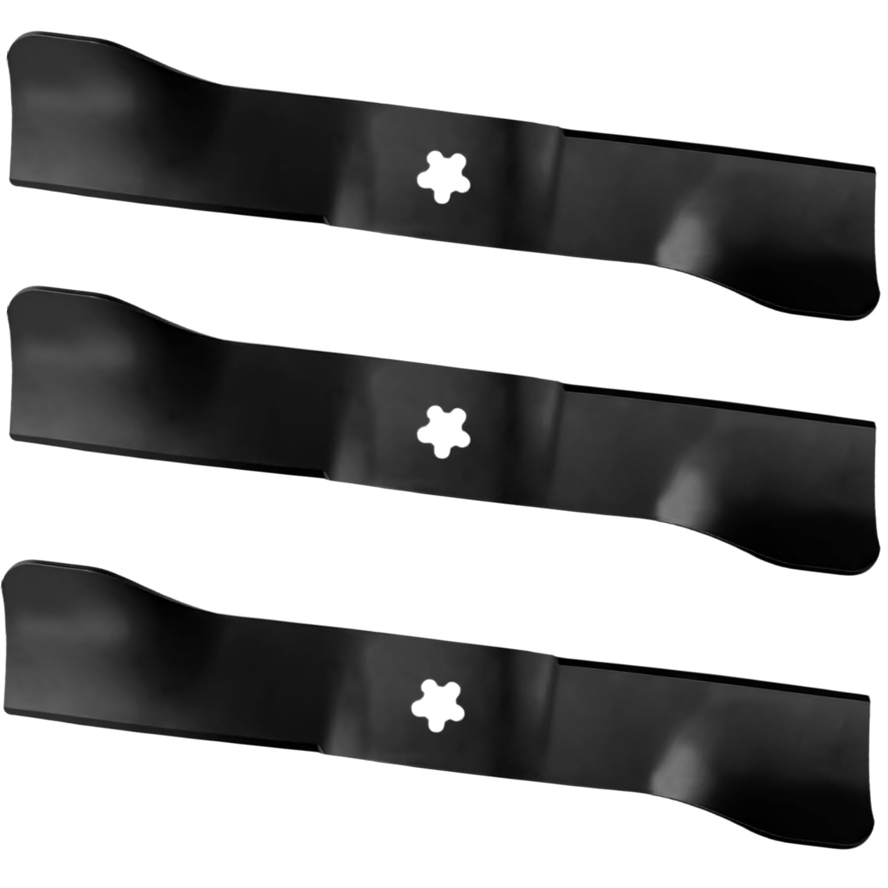 IWIWE 588811002 blade set 3-pack for Husqvarna mowers, reliable cutting performance.