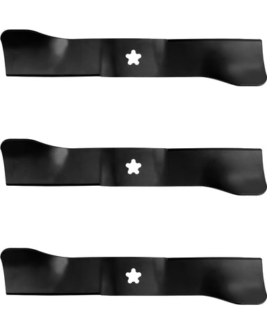 IWIWE 588811002 three blades on mower deck ready for use.