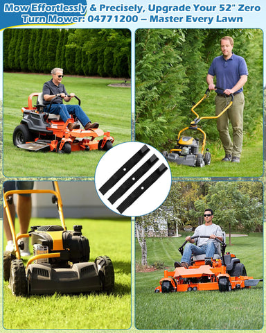 IWIWE Ariens Edge 52-inch blade with high-grade steel