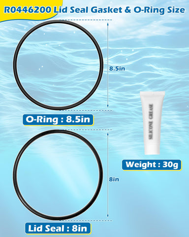 IWIWE O-Ring R0446200 close-up highlighting flexible rubber seal