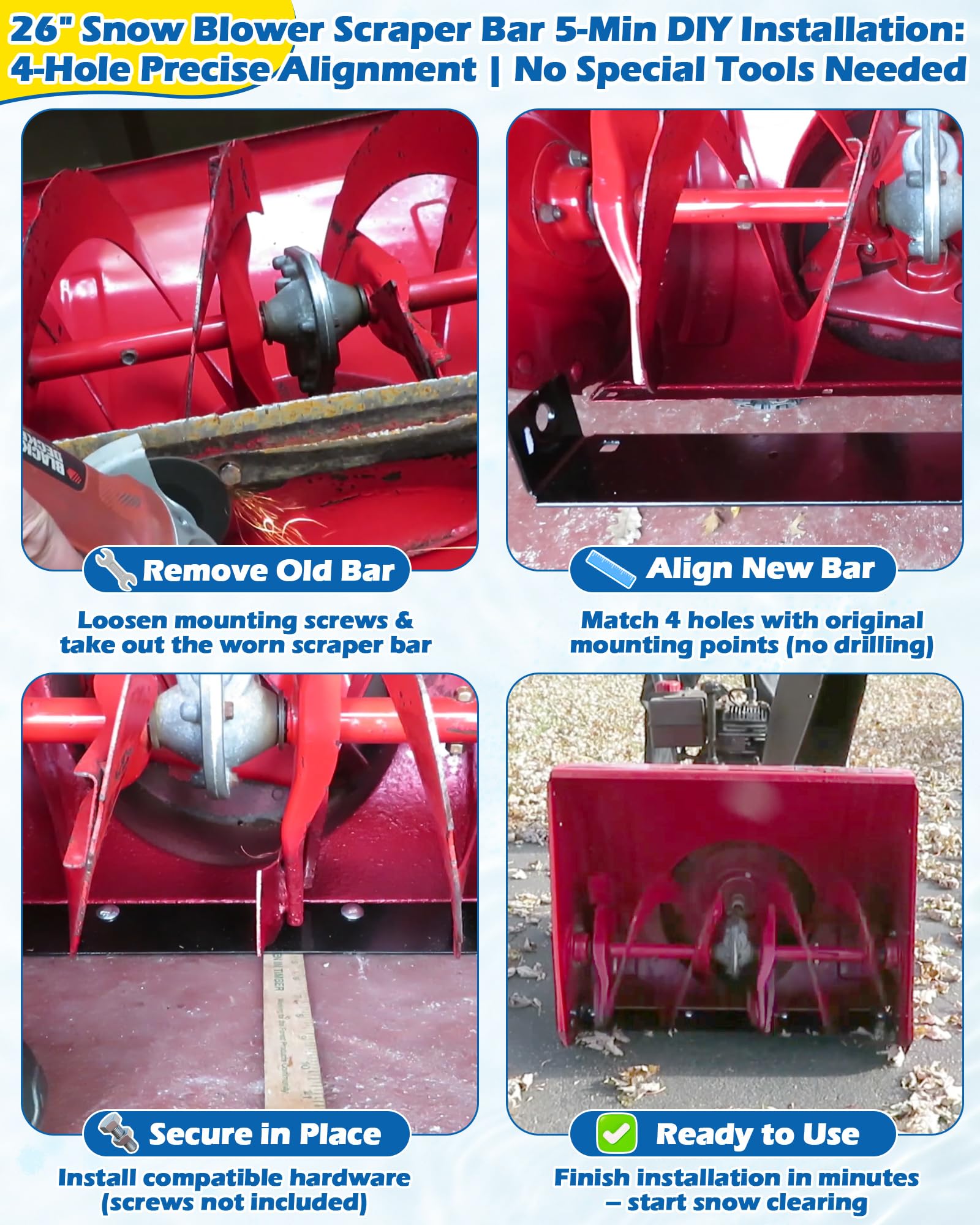 IWIWE compatibility chart confirms broad fit for MTD and Cub Cadet blowers.