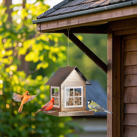 Ideal addition to patios, gardens, and country homes for wildlife viewing.
