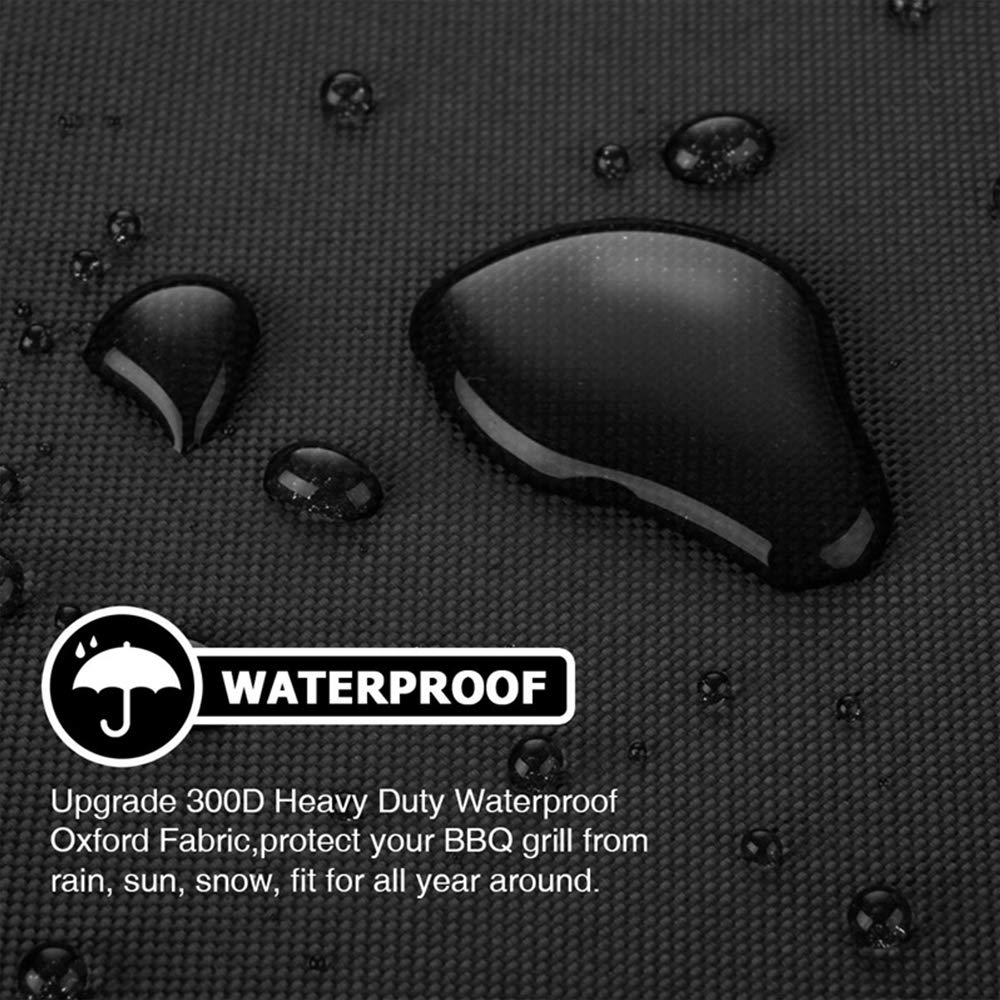 IWNTWY UV-resistant coating prevents fading on the grill cover.