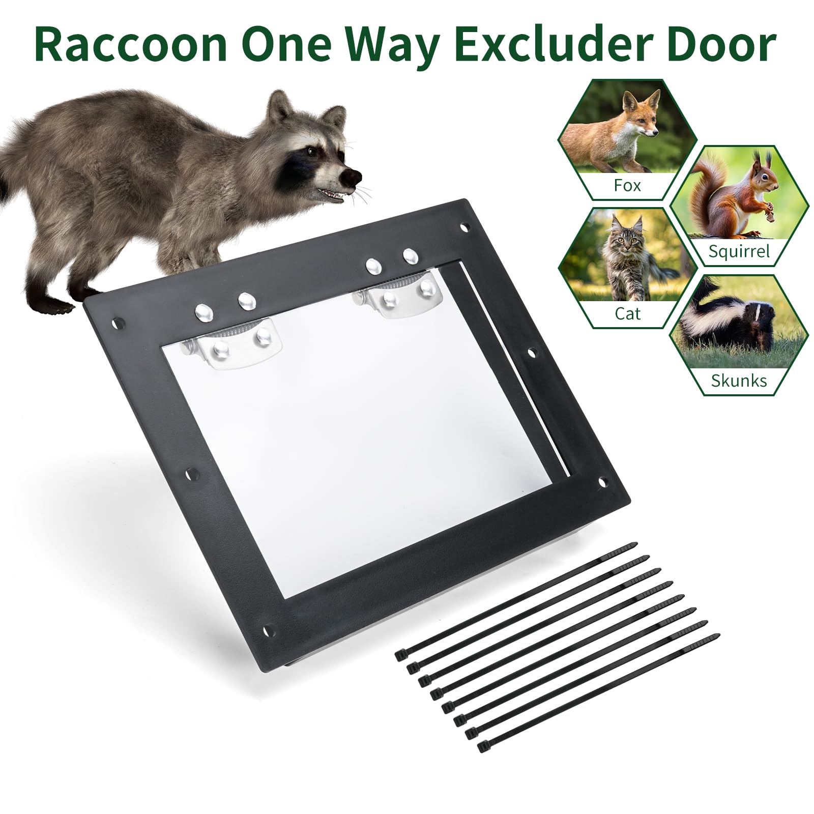 iwreaiy two-piece package with rope for sturdy installation.