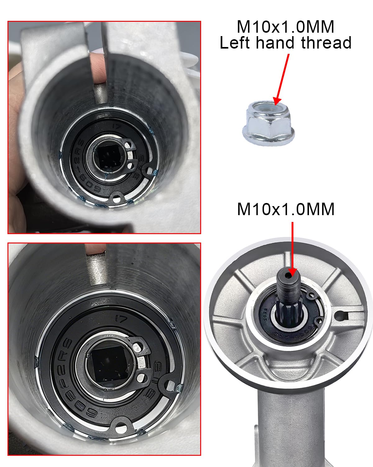 IWWFDD aluminum housing offers strength while staying lightweight for easy handling.