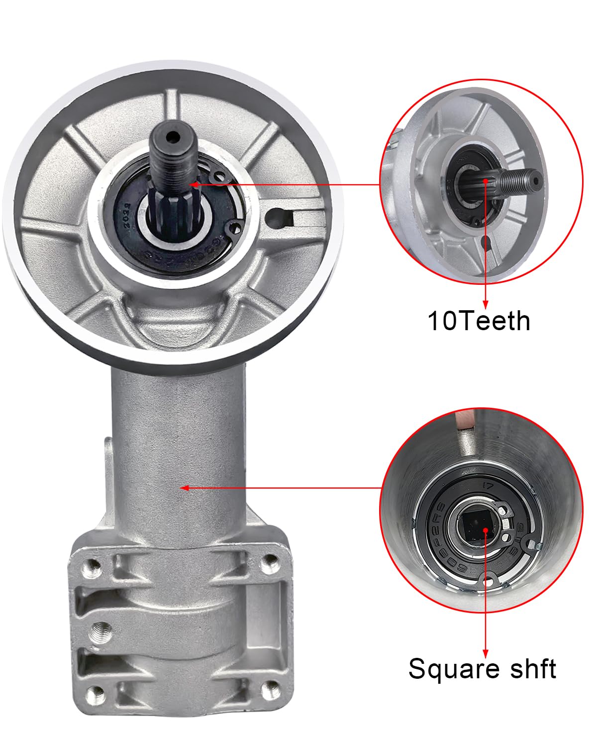 IWWFDD precision-cut gears deliver smoother power with reduced vibration.