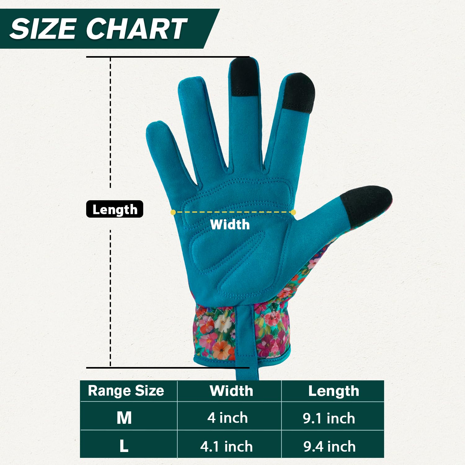 IYICLOTH ergonomic-fit gardening gloves provide secure grip during tasks.