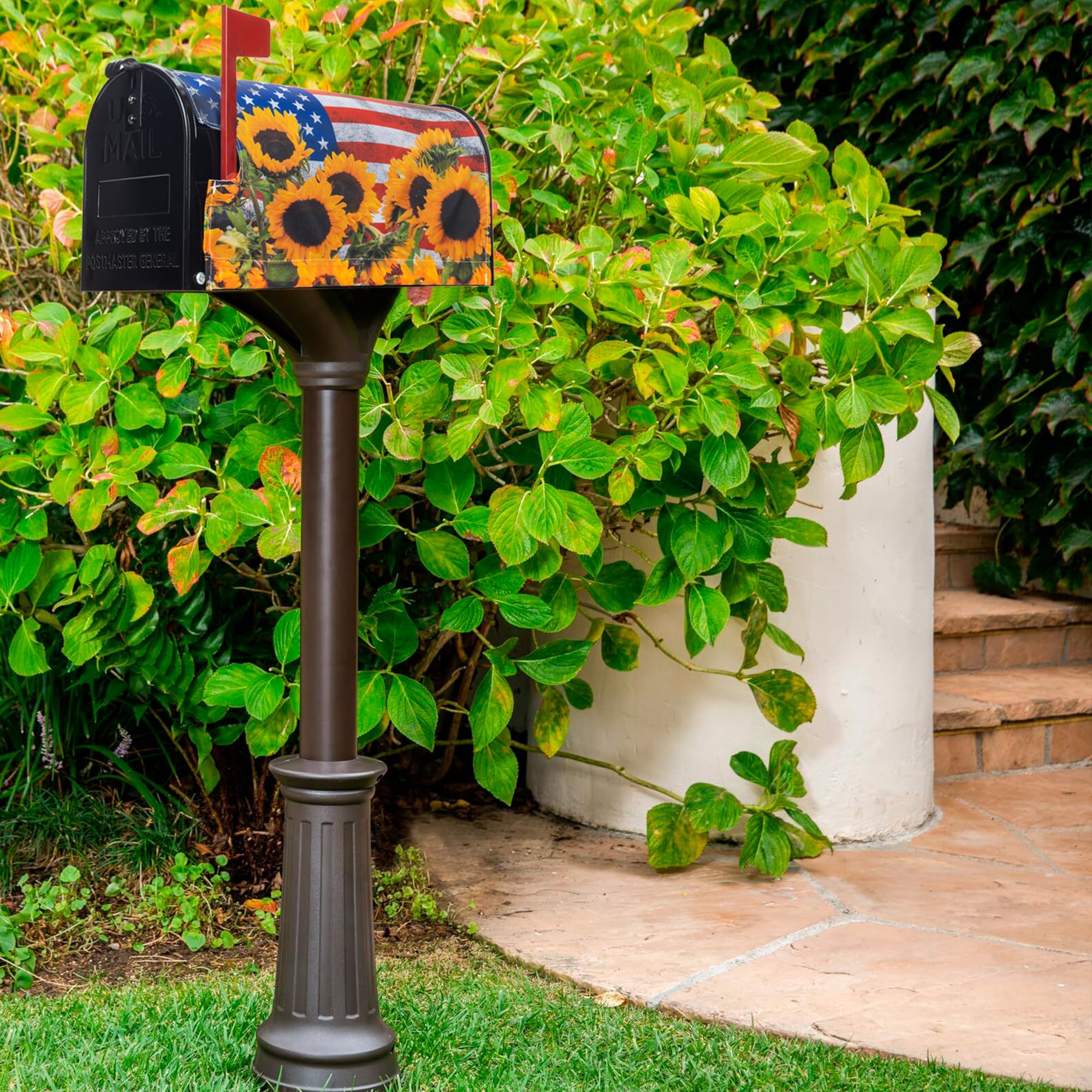 IZUS waterproof Oxford mailbox cover material protects against stains and scratches
