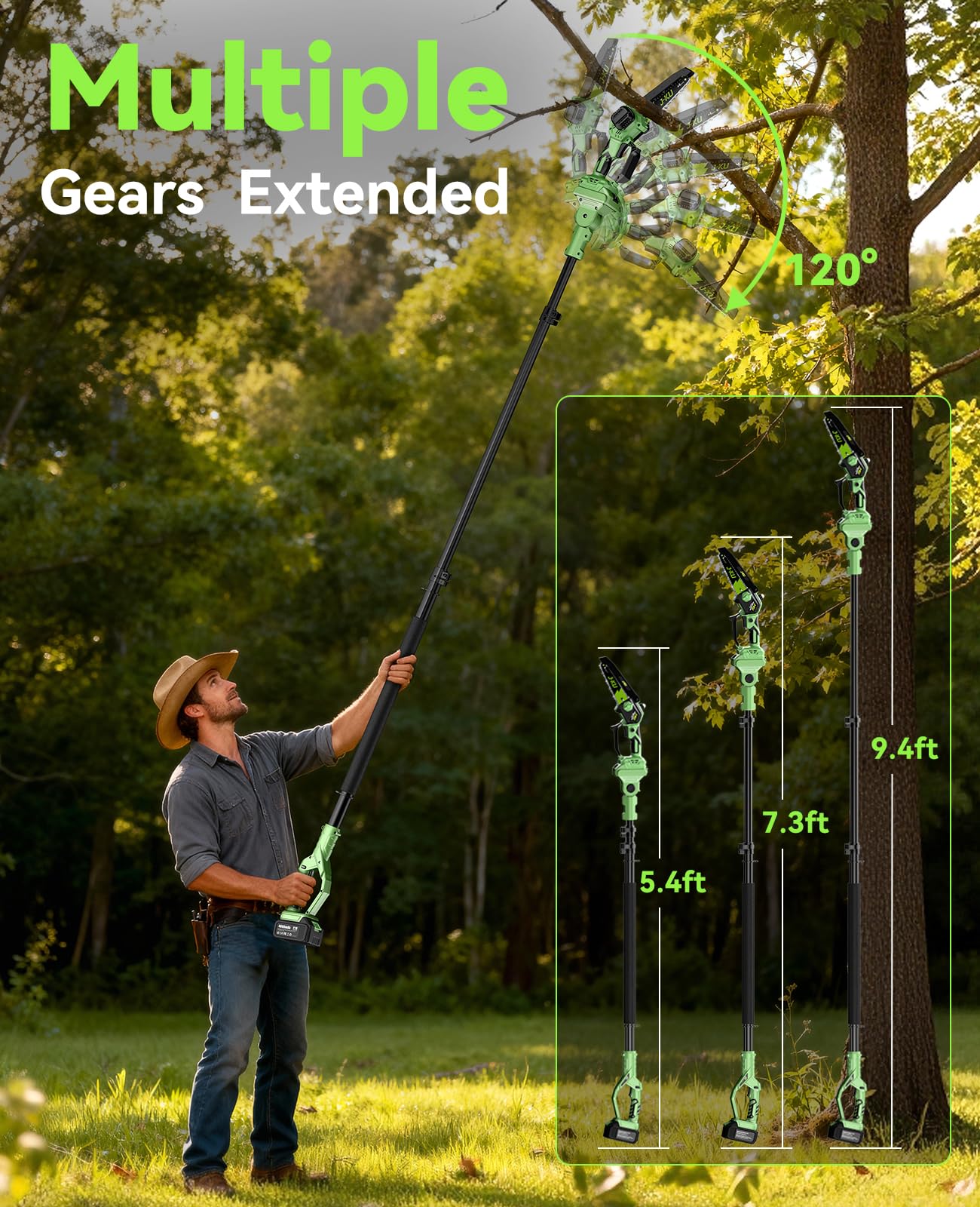 21V brushless motor delivering steady power and quieter operation.
