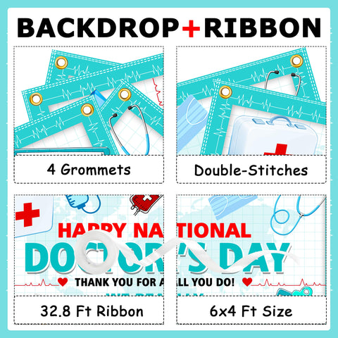 Jaailee banner includes ribbon and grommets for easy hanging