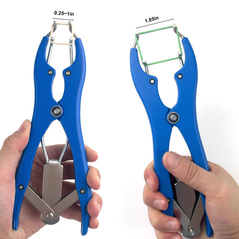 Jabcmier Goat Banding Kit standard rings for larger animals and secure fits.