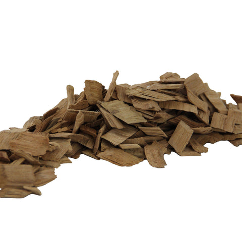 Jack Daniel's whiskey barrel wood chips deliver bold oak smoke for grilling.