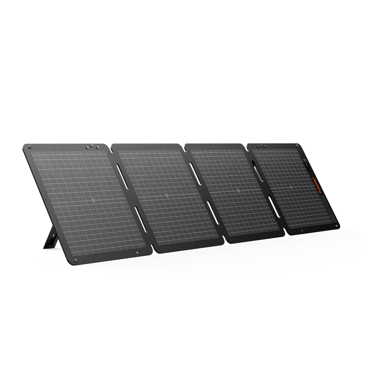 Jackery SolarSaga 100W Air folded-compact design enables easy transport.