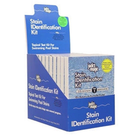 Jack's Magic Stain Identification Kit setup for quick stain determination
