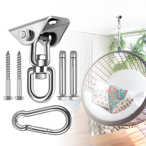 JACNITAD hammock hanging kit base ready for ceiling mounting for secure support