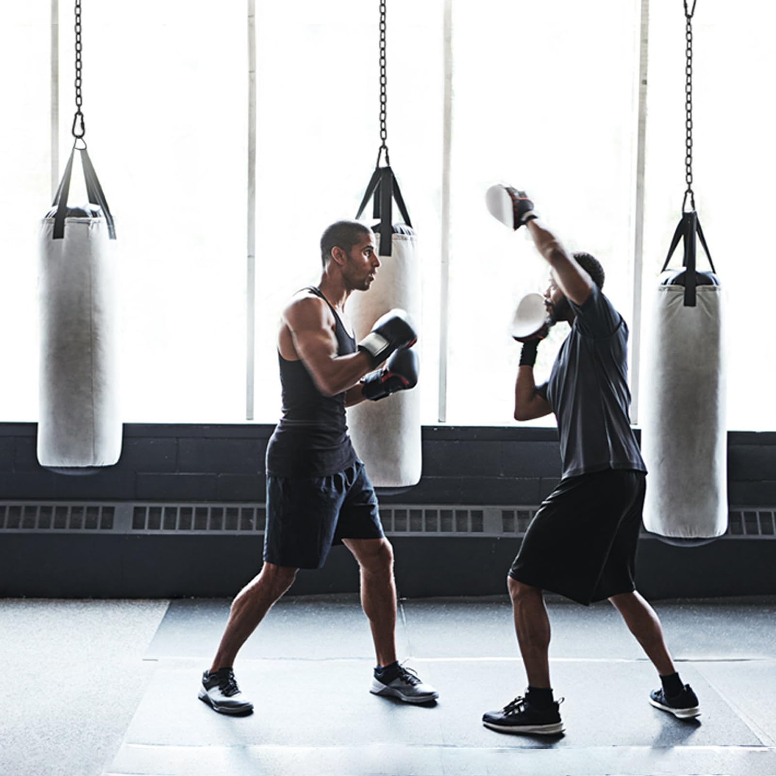JACNITAD durable chain supports heavy objects like sandbags and pull-ups