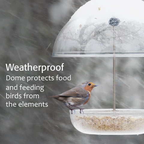 Jacobi Jayne durable polycarbonate feeder built for weather.