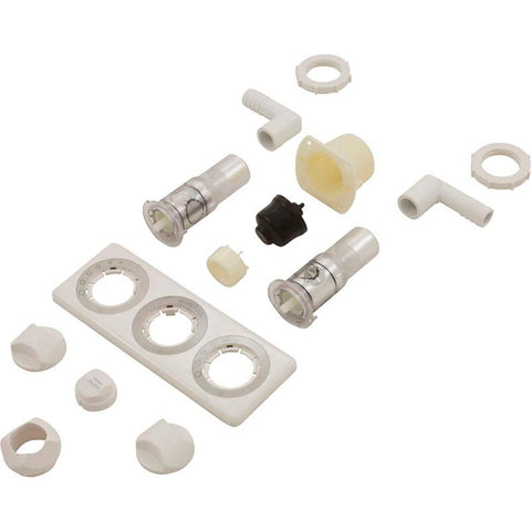 Jacuzzi 3-position control panel on/off white front view for precise spa adjustments.