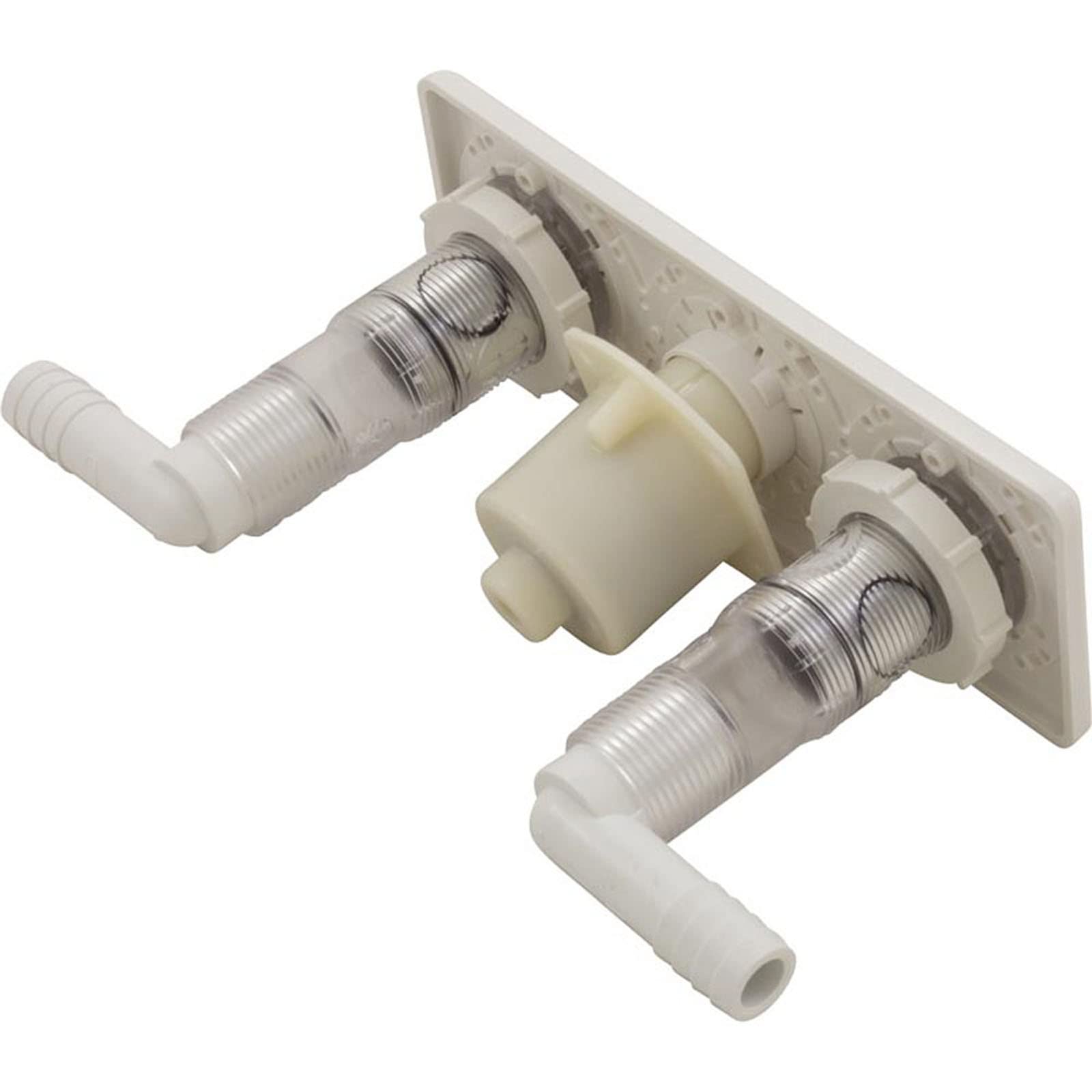 Jacuzzi air volume graphic ring shows essential controls for quick adjustments.