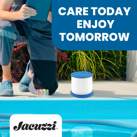 Cleaner water with less maintenance enables more enjoyable soaks.