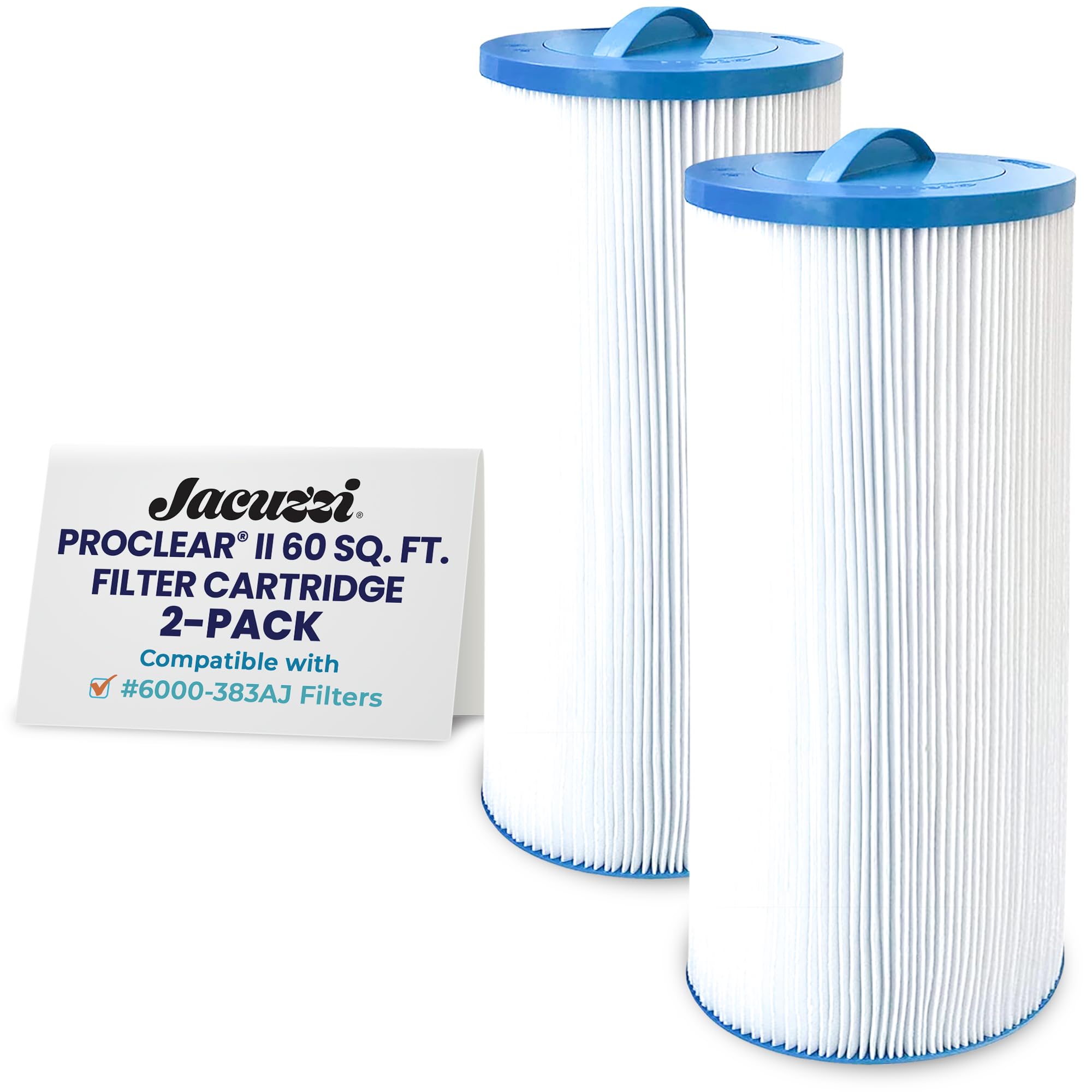 Jacuzzi ProClear II 6000-383AJ2 pack maintains balanced filtration for J-series spas.