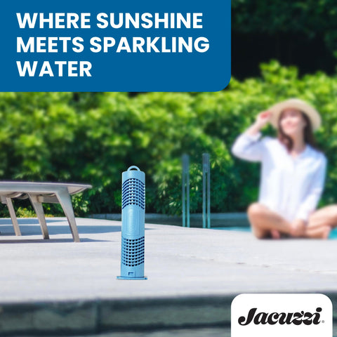 Jacuzzi ProClear cartridge helps maintain a comfortable spa environment for steady soaks.