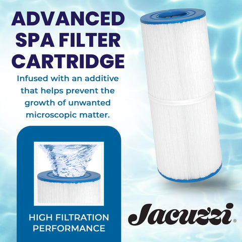 Jacuzzi ProClear open-end design demonstrates easy drop-in installation
