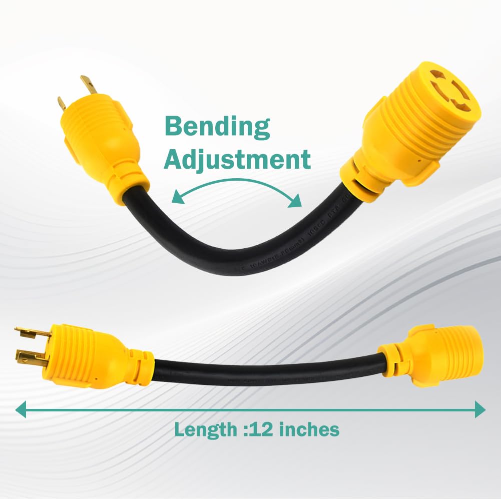 JADODE rugged PVC jacket protects the cord from weather and wear.