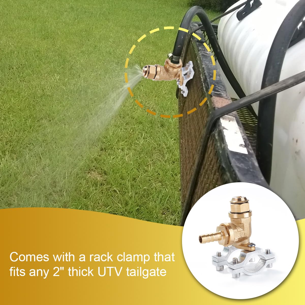 Jadsorbobi ATV spot sprayer compatibility enables versatile on-site spraying.