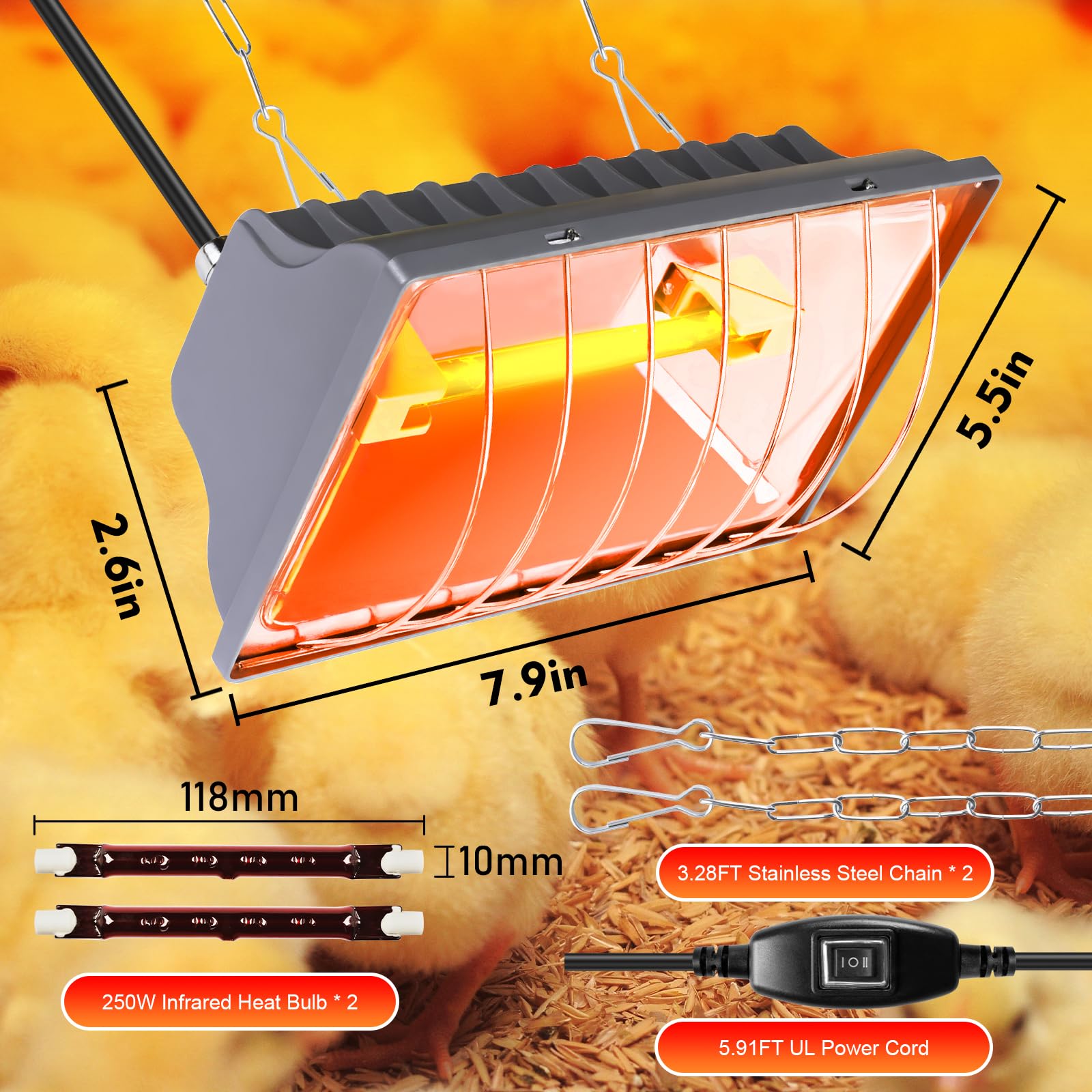 Jaenmsa quick-install heater enables rapid warmth in minutes.