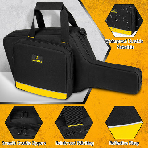 Back pocket organizes wrenches and screwdrivers during work