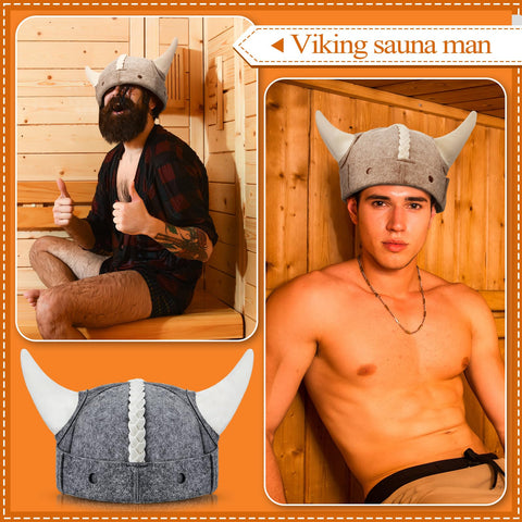 JaGely Banya wool sauna cap closeup shows soft fibers for comfort.