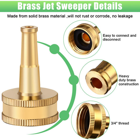 JaGely leakproof garden sprayer maintains a steady spray.