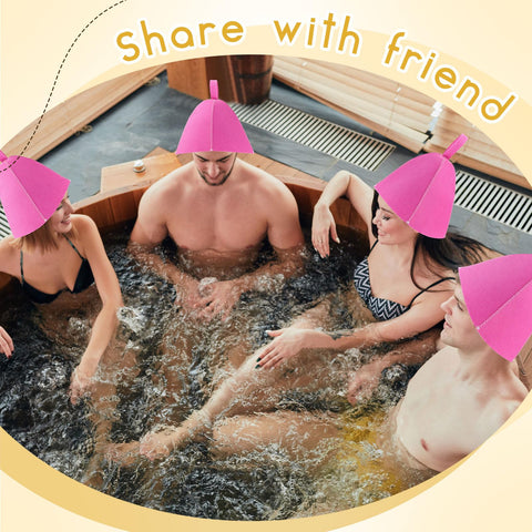 JaGely sauna hat fits 70 cm bottom circle for most heads.