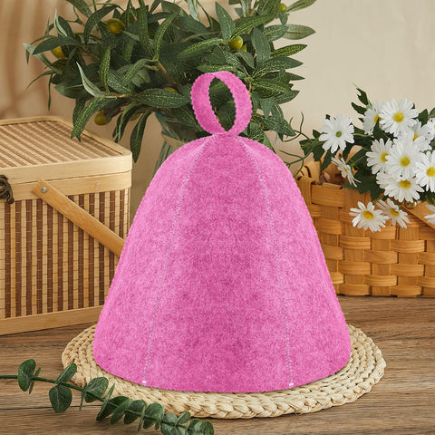 JaGely gift-ready sauna hat pair, perfect for sauna lovers.