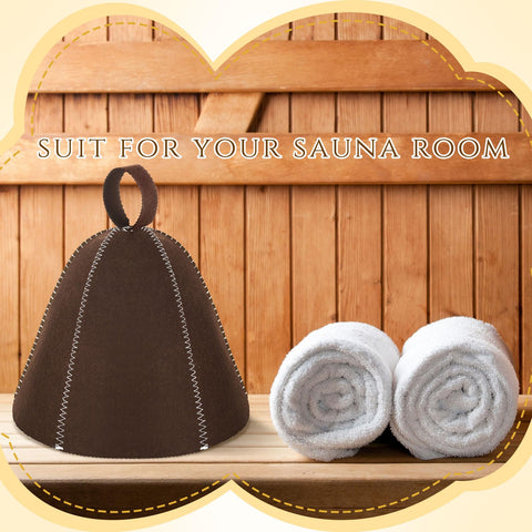 JaGely two-piece sauna hat pack for easy swapping.