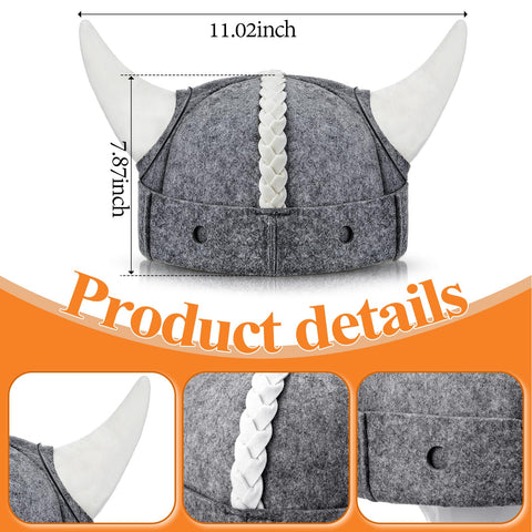 JaGely sauna hat side view, gray-white, versatile for spa or sauna.