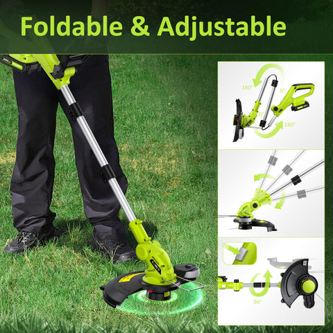 JAGROM foldable shaft 180-degree view enabling easy storage.