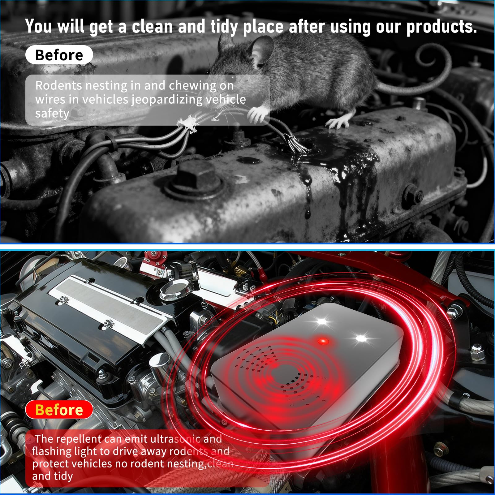 Battery-powered Jahy2Tech deterrent ready for versatile car use
