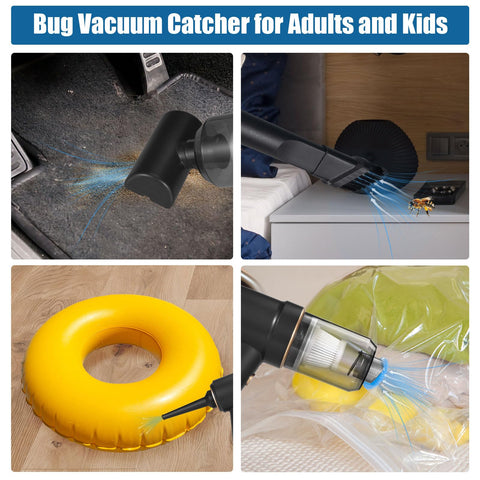 Jahy2Tech Bug Vacuum Catcher brush head for effective pickup.